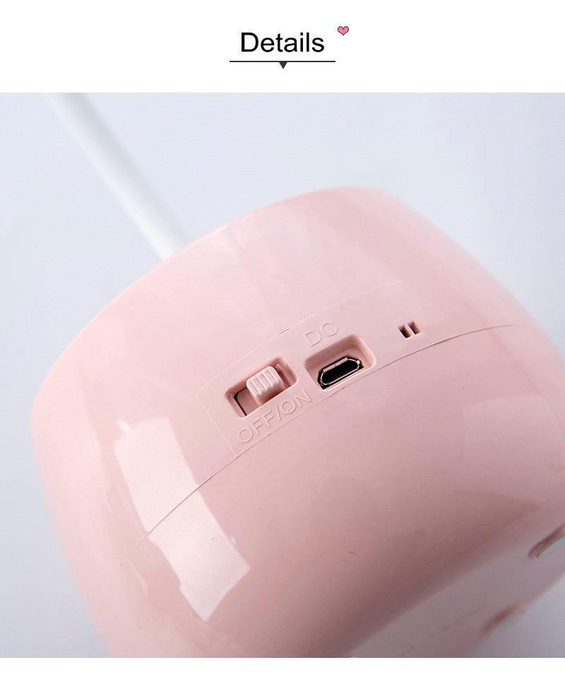 Belle Lampe de Lecture à Variateur 3 Niveaux avec Socle Porte-Stylo, Lampe de Bureau LED pour Étudiants, Lampe de Chevet Rechargeable pour Filles pour Chambre et Salle d'Étude, Jolies Lampes d'Étude pour Décoration de Chambre