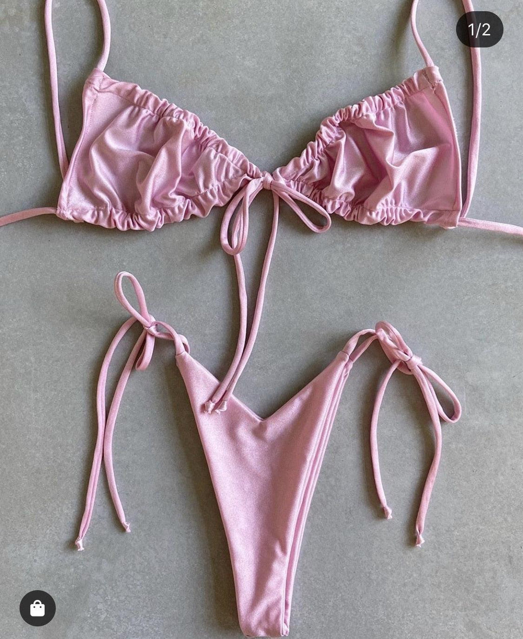 Bas maillot de bain bikini triangle femme maillot de bain à ficelle femme deux pièces maillot de bain licou maillot de bain triangle bikini imprimé femme ensemble deux pièces maillot de bain push-up nouveau