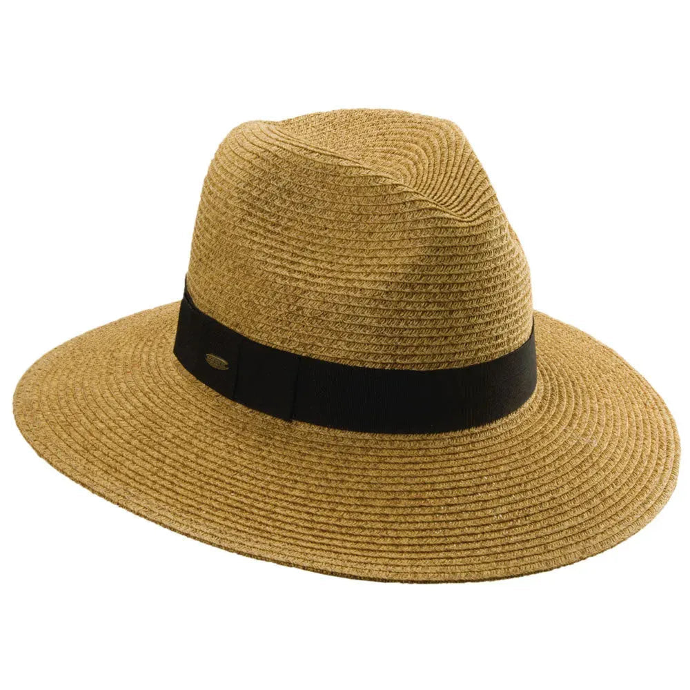 Scala Malabar - Chapeau Fedora en paille
