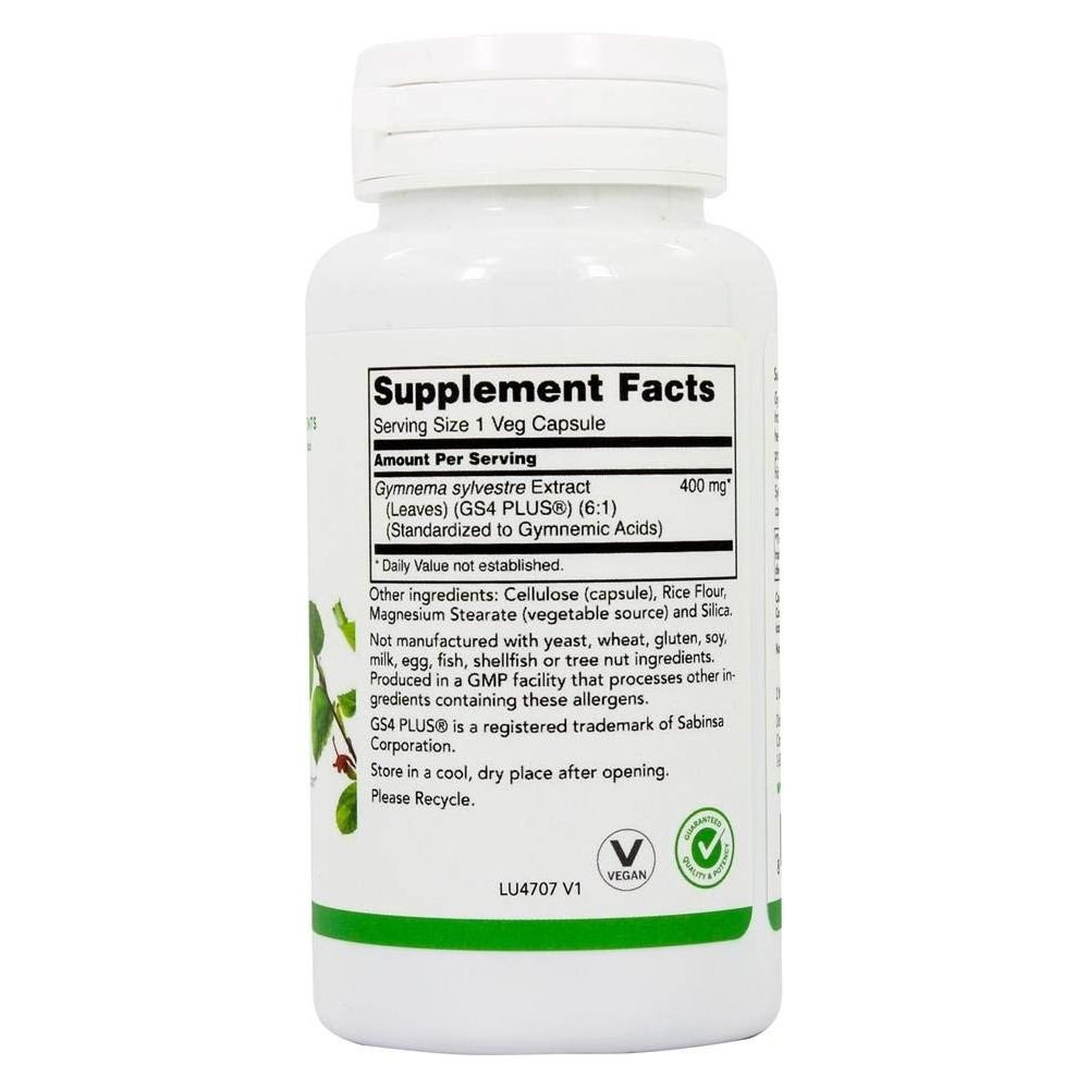 Lucky Herbs Gymnema Sylvestre 400 mg 90 Vcaps