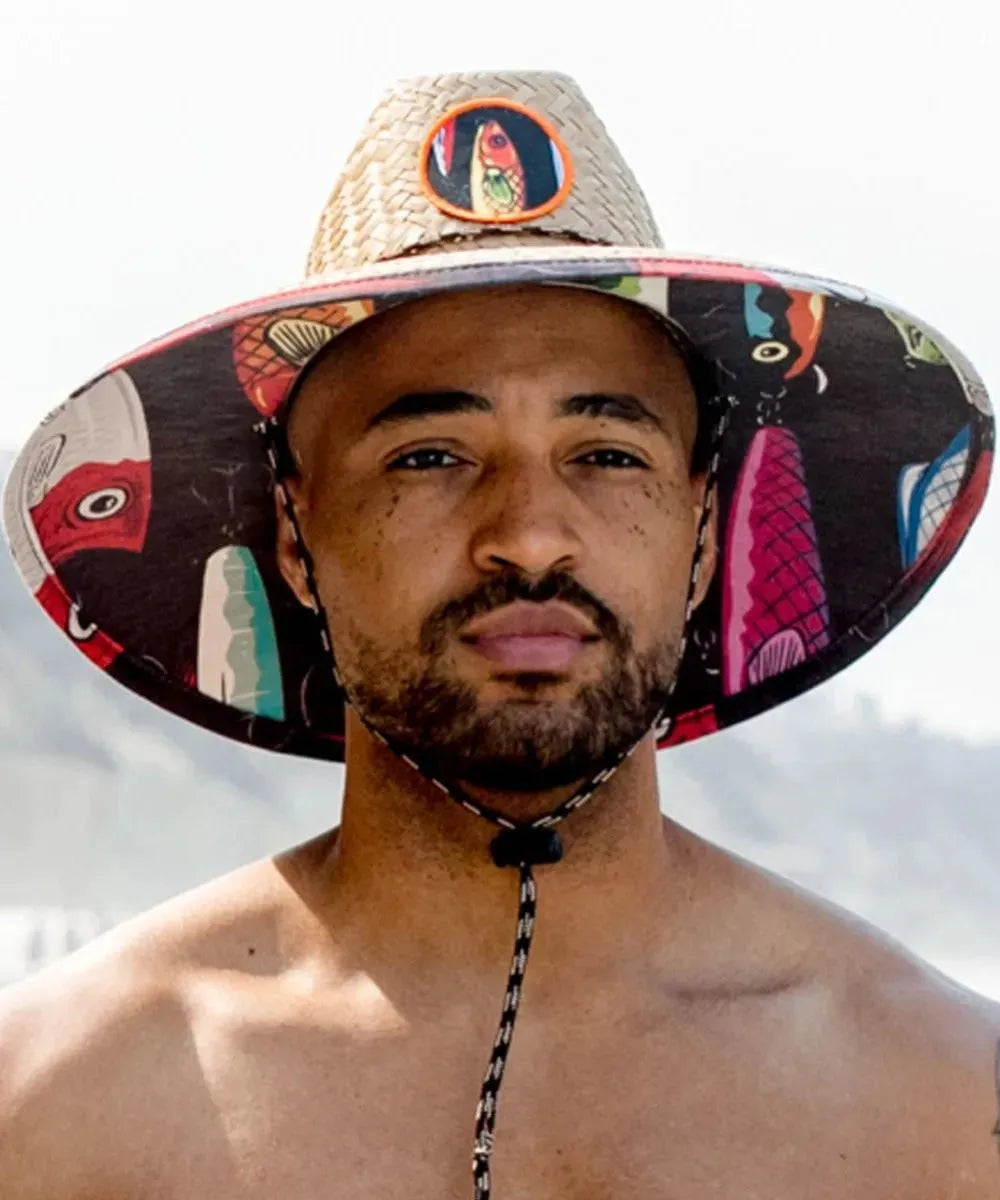 Peter Grimm Lures - Chapeau de sauveteur en paille