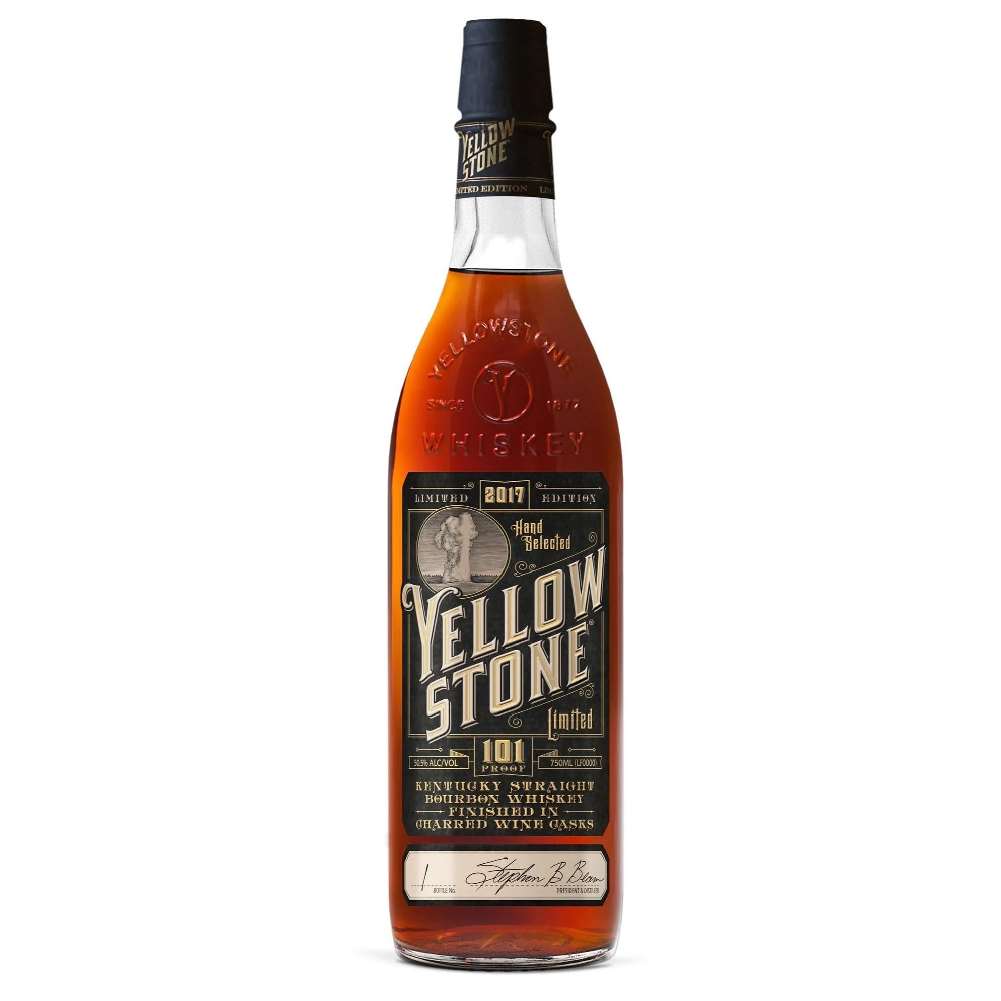 Lux Row Distillers - Bourbon « Yellowstone: 2017 » affiné en fûts de vin calcinés (750 ml)