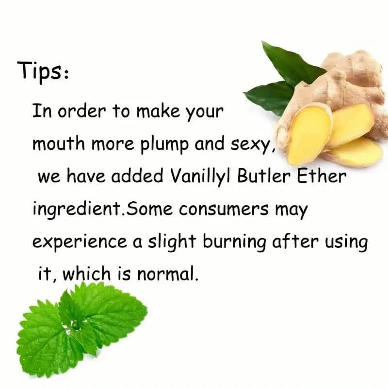 Sérum Volumateur Luxueux pour les Lèvres - Hydrate, Volumise et Répare les Ridules