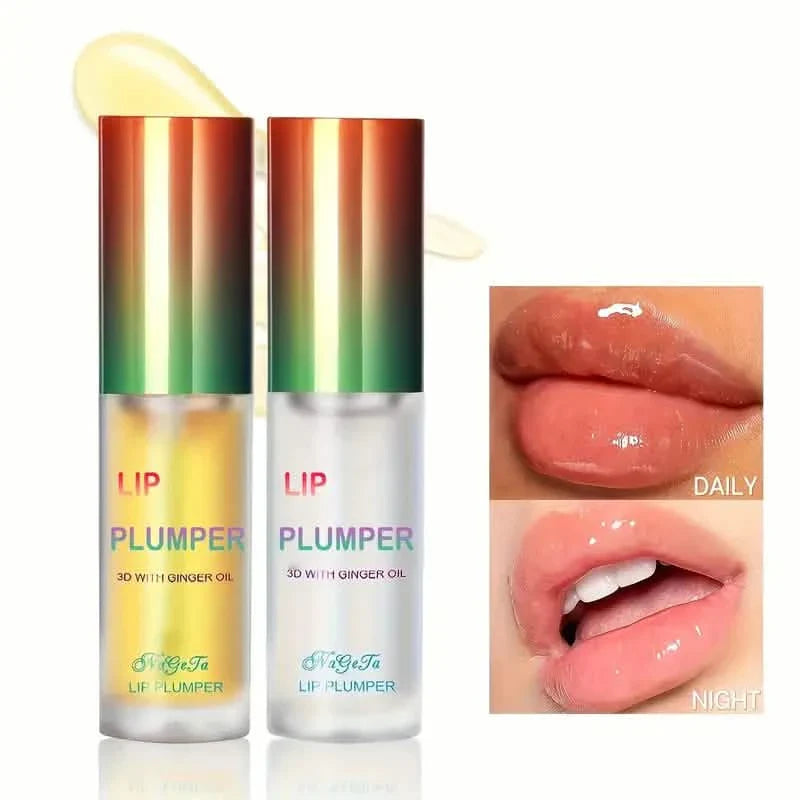 Sérum Volumateur Luxueux pour les Lèvres - Hydrate, Volumise et Répare les Ridules