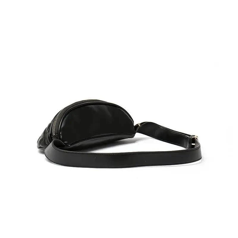 Sacs de taille en cuir PU de luxe pour femmes, sac banane étanche, sac bandoulière, sac banane de voyage