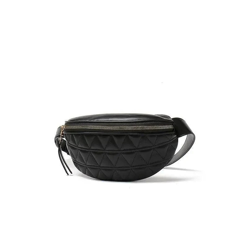 Sacs de taille en cuir PU de luxe pour femmes, sac banane étanche, sac bandoulière, sac banane de voyage