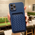 Étui portefeuille de luxe coloré avec porte-cartes pour iPhone 14 13 11 12 Pro Max Mini 14 Plus Housse en silicone souple Étui en silicone avec porte-cartes compatible avec iPhone