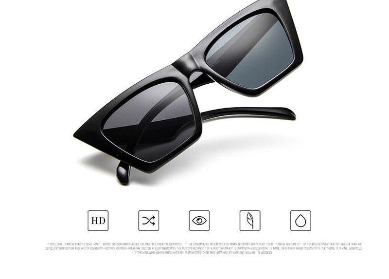 Lunettes de soleil de luxe pour femmes, forme carrée, nouvelle monture rétro populaire, lunettes pour femmes/hommes
