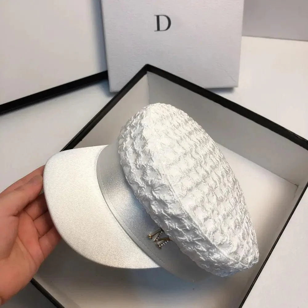 Chapeaux décontractés respirants et doux pour femmes Casquette à la mode Chapeaux confortables et élégants pour femmes
