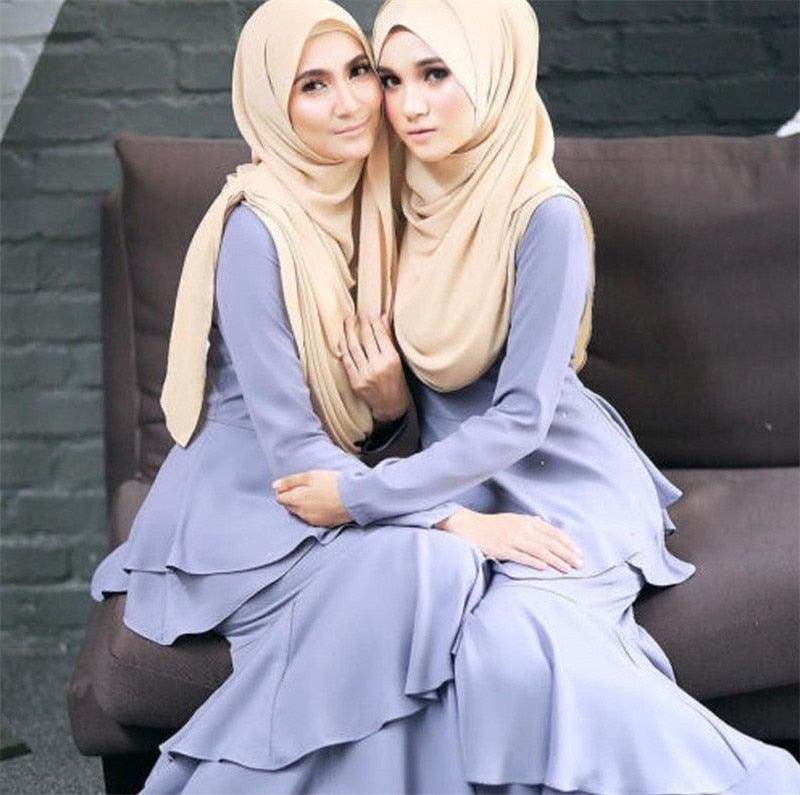 Écharpe de luxe en mousseline unie longue et douce, châle, foulard léger, foulard instantané prêt à porter, élégant foulard hijab, châle musulman, hijabs islamiques, foulard arabe pour femmes