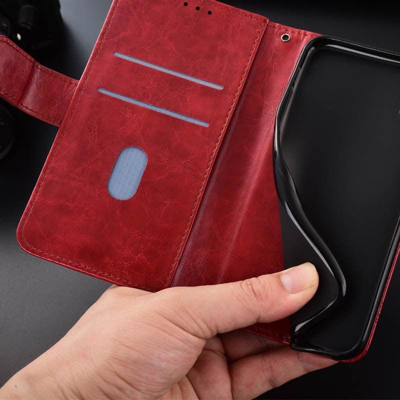 Étui portefeuille de luxe en cuir pour iPhone 11 13 12 Pro 12Mini, étui de téléphone avec porte-cartes en cuir de qualité supérieure pour iPhone 11 Pro, étui portefeuille en cuir à rabat avec support et porte-cartes