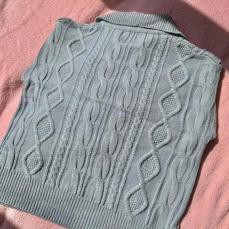 Chandails en tricot de luxe rétro pour femmes, pull décontracté de couleur unie, col rabattable, ample, doux, tops assortis pour l'automne