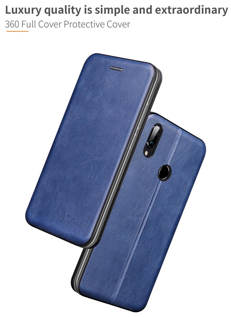 Étui portefeuille à rabat en cuir de luxe pour Xiaomi Redmi Note 9 9S 10 5G 10S 11 11S 8 Pro 8T 7 + Plus, coque portefeuille pour Redmi 7A 6 6A 9 9A 9C 9T en cuir durable