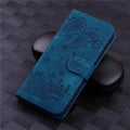 Étui portefeuille en cuir de luxe pour iPhone 14 13 Pro Max 11 12 Mini XR X XS Max avec support magnétique et porte-cartes en cuir PU, étui antichoc et élégant avec protection contre les chutes