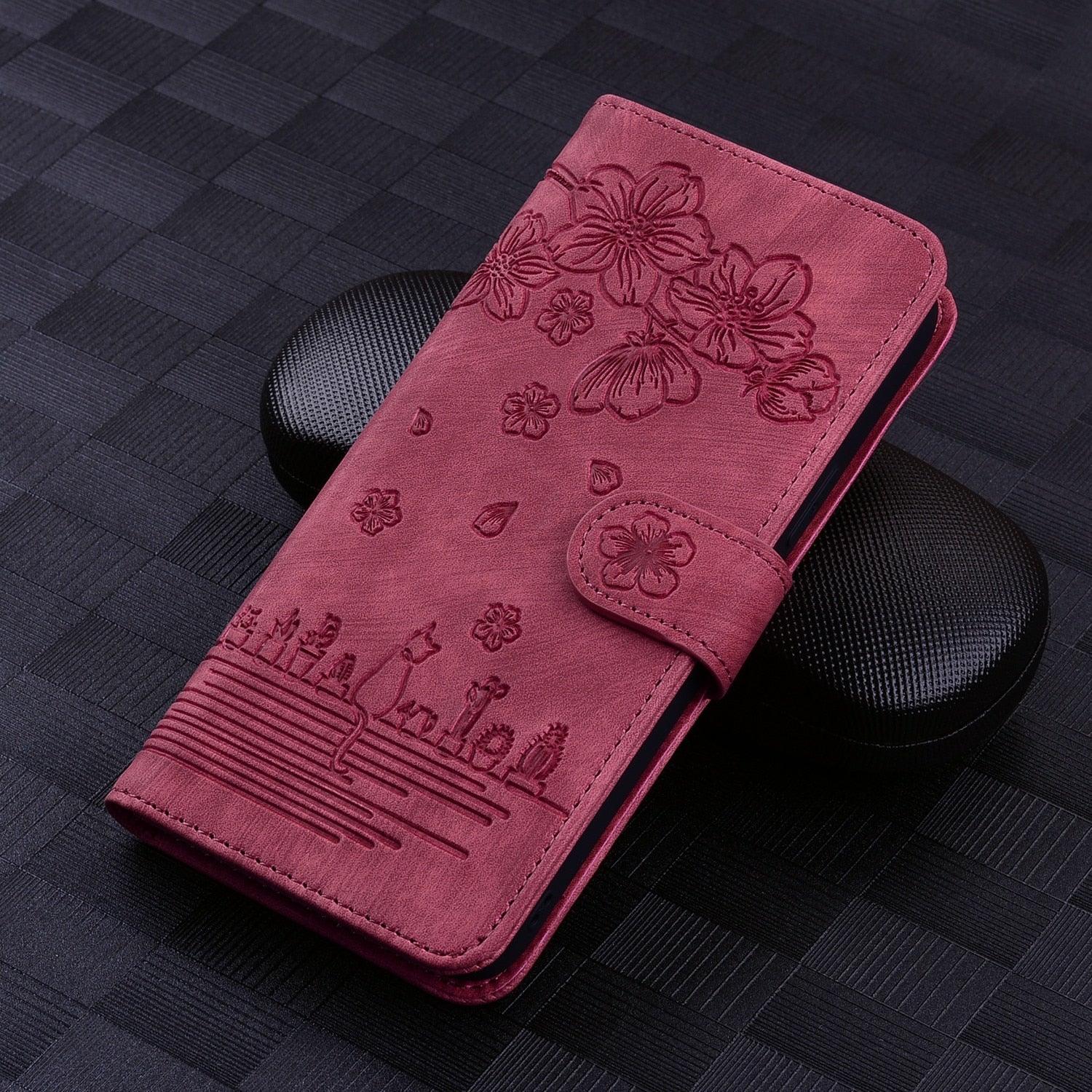 Étui portefeuille en cuir de luxe pour iPhone 14 13 Pro Max 11 12 Mini XR X XS Max avec support magnétique et porte-cartes en cuir PU, étui antichoc et élégant avec protection contre les chutes