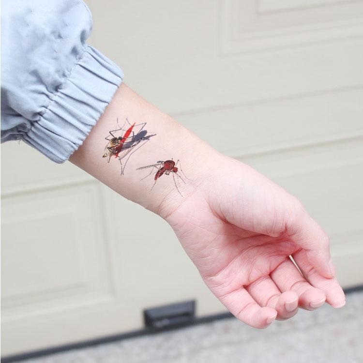 Tatouage 3D Luxe Hommes Femmes Autocollant Étanche Araignée Réaliste Pour Fête Halloween