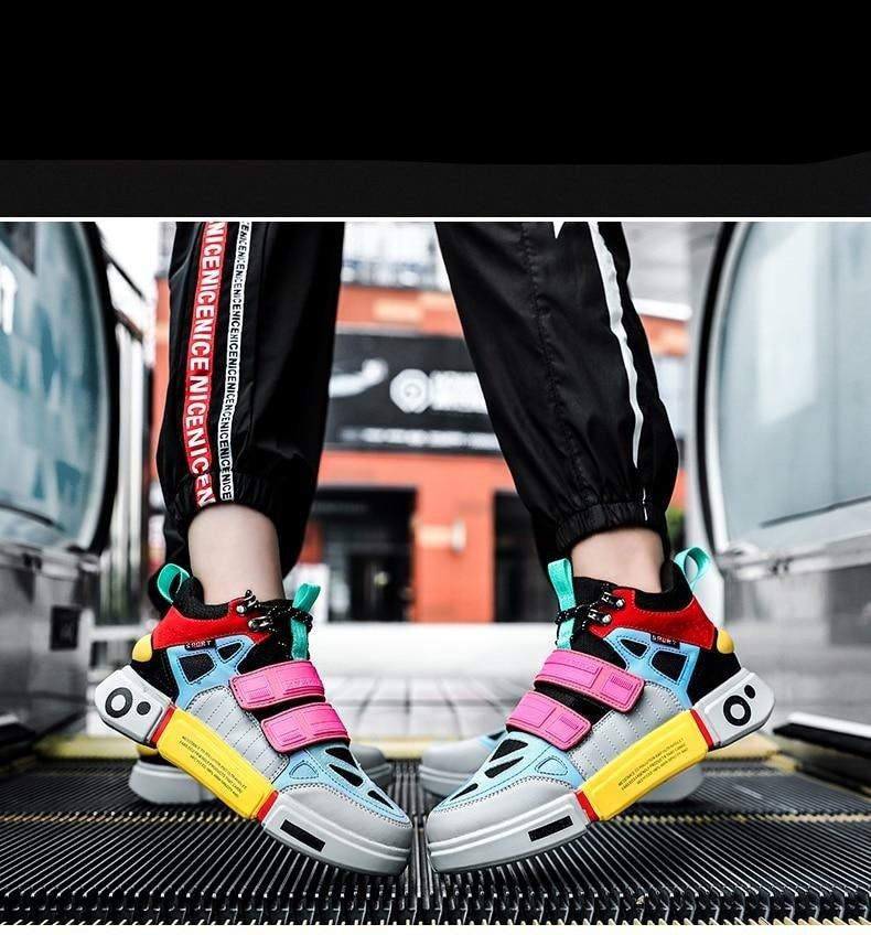 Baskets de Luxe pour Hommes Chaussures Décontractées Modernes Entraîneur Course Marche Tennis Respirantes Chaussures de Sport Hommes Baskets de Gym Décontractées Chaussures de Sport à Enfiler