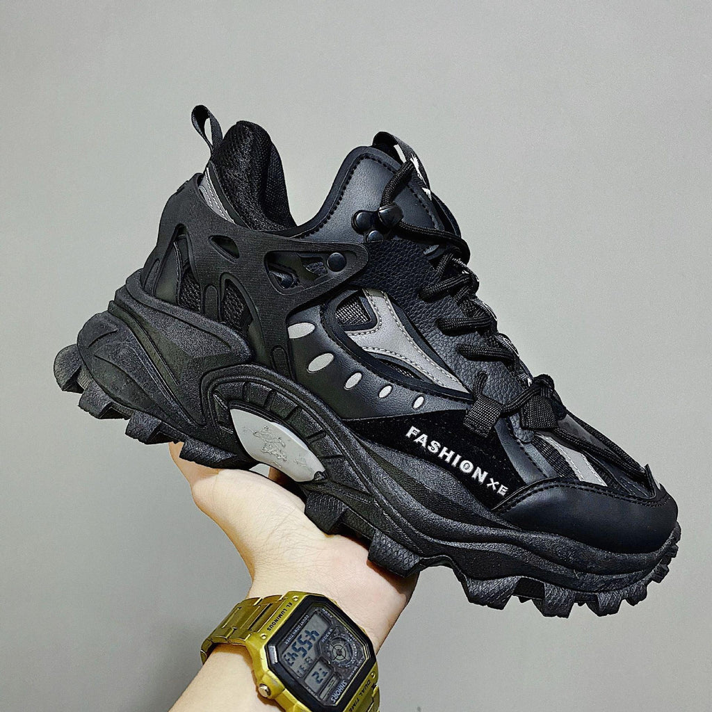 Baskets de luxe pour hommes, baskets blanches, baskets homme haute couture confortables, baskets mode respirantes, chaussures de sport décontractées absorption des chocs pour la course.
