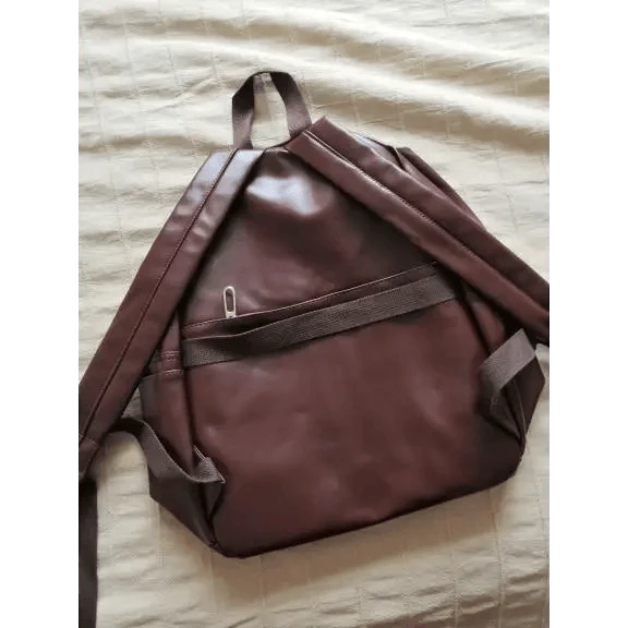Sac à dos de luxe moderne pour femmes, style unique, en cuir, pour l'école, pour adolescentes, grande capacité, en polyuréthane, pour voyage