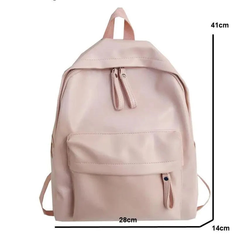 Sac à dos de luxe moderne pour femmes, style unique, en cuir, pour l'école, pour adolescentes, grande capacité, en polyuréthane, pour voyage