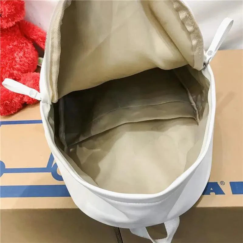 Sac à dos de luxe moderne pour femmes, style unique, en cuir, pour l'école, pour adolescentes, grande capacité, en polyuréthane, pour voyage