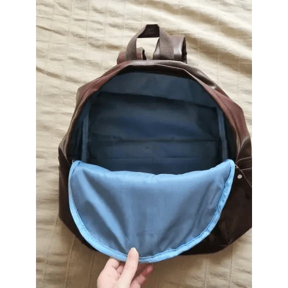 Sac à dos de luxe moderne pour femmes, style unique, en cuir, pour l'école, pour adolescentes, grande capacité, en polyuréthane, pour voyage