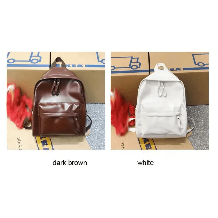 Sac à dos de luxe moderne pour femmes, style unique, en cuir, pour l'école, pour adolescentes, grande capacité, en polyuréthane, pour voyage