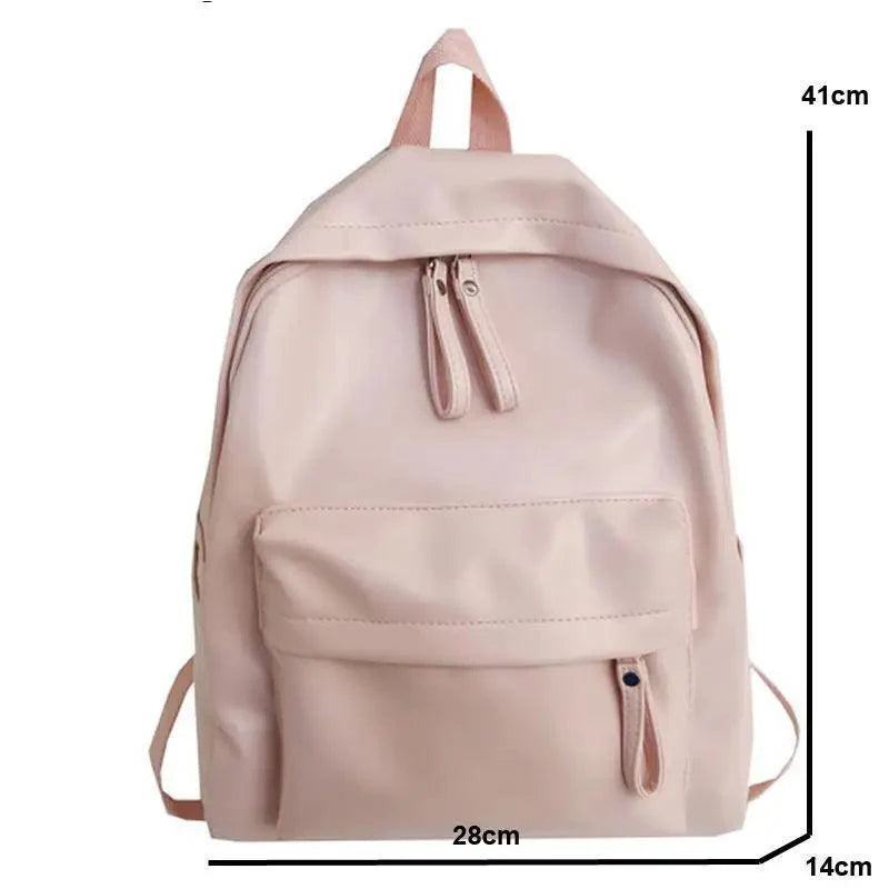 Sac à dos de luxe moderne pour femmes, style unique, en cuir, pour l'école, pour adolescentes, grande capacité, en polyuréthane, pour voyage