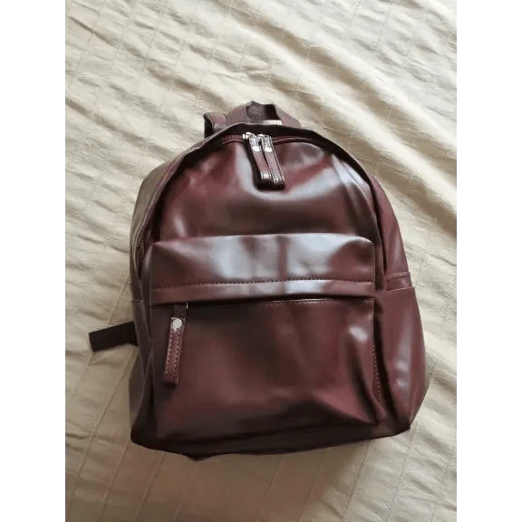 Sac à dos de luxe moderne pour femmes, style unique, en cuir, pour l'école, pour adolescentes, grande capacité, en polyuréthane, pour voyage