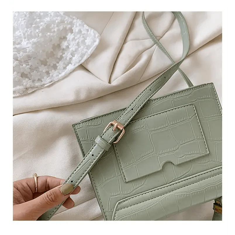 Sacs bandoulière de luxe Blanche-Neige pour femmes et filles Petit sac à main en cuir PU - Sacs de soirée de créateurs pour dames