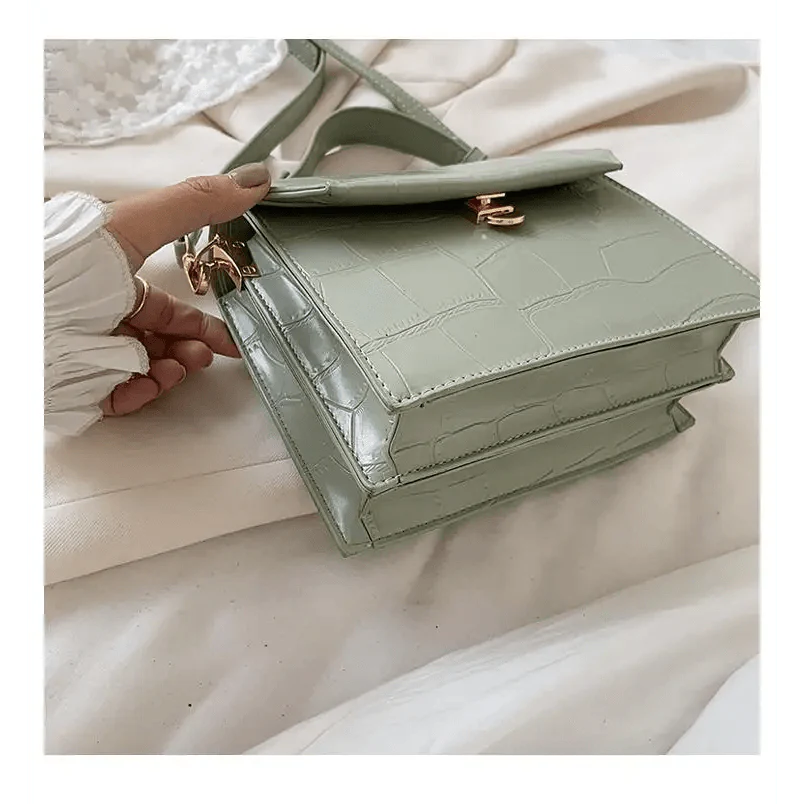 Sacs bandoulière de luxe Blanche-Neige pour femmes et filles Petit sac à main en cuir PU - Sacs de soirée de créateurs pour dames