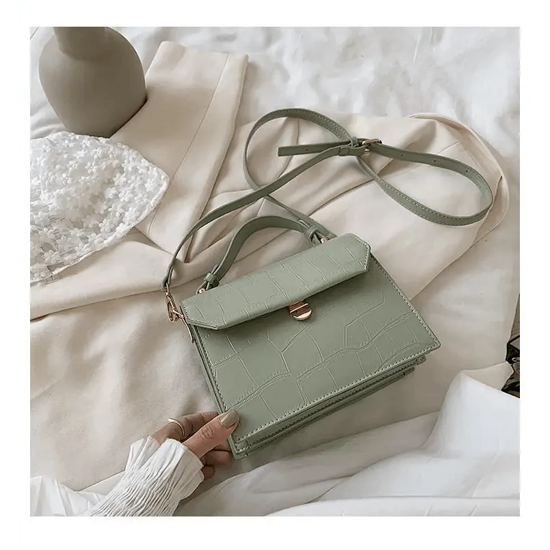 Sacs bandoulière de luxe Blanche-Neige pour femmes et filles Petit sac à main en cuir PU - Sacs de soirée de créateurs pour dames