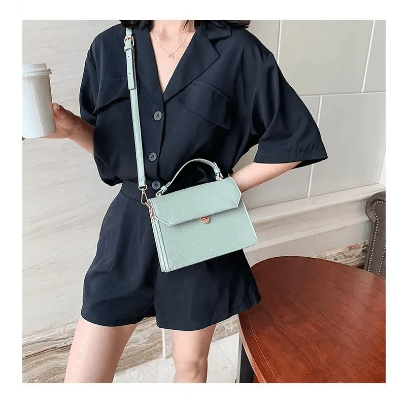 Sacs bandoulière de luxe Blanche-Neige pour femmes et filles Petit sac à main en cuir PU - Sacs de soirée de créateurs pour dames