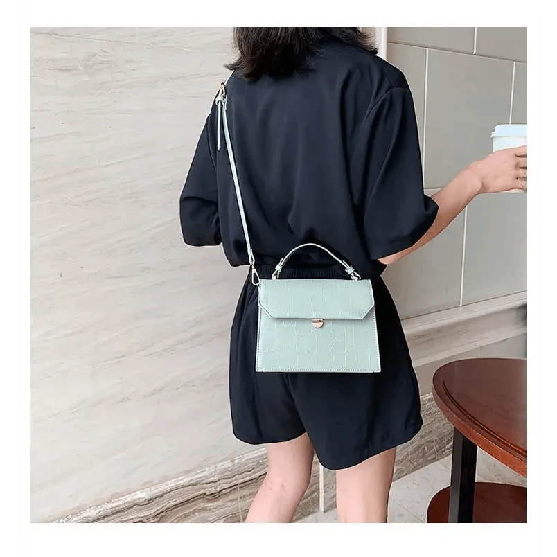 Sacs bandoulière de luxe Blanche-Neige pour femmes et filles Petit sac à main en cuir PU - Sacs de soirée de créateurs pour dames