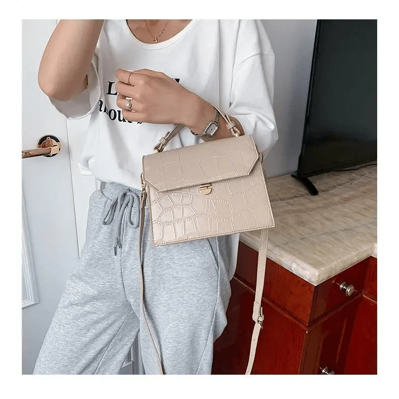 Sacs bandoulière de luxe Blanche-Neige pour femmes et filles Petit sac à main en cuir PU - Sacs de soirée de créateurs pour dames