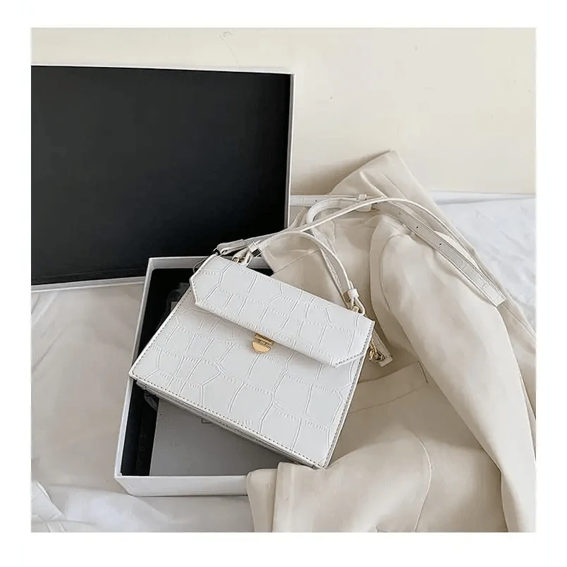 Sacs bandoulière de luxe Blanche-Neige pour femmes et filles Petit sac à main en cuir PU - Sacs de soirée de créateurs pour dames