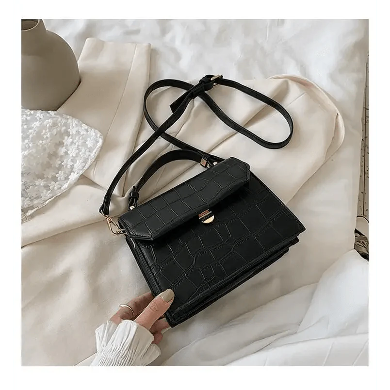 Sacs bandoulière de luxe Blanche-Neige pour femmes et filles Petit sac à main en cuir PU - Sacs de soirée de créateurs pour dames