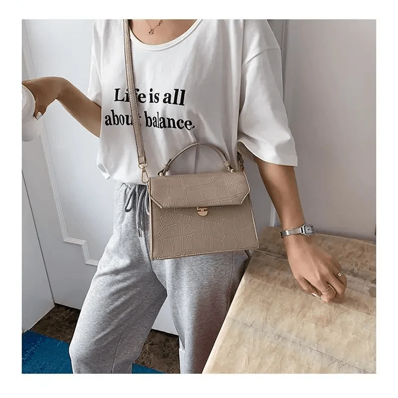 Sacs bandoulière de luxe Blanche-Neige pour femmes et filles Petit sac à main en cuir PU - Sacs de soirée de créateurs pour dames