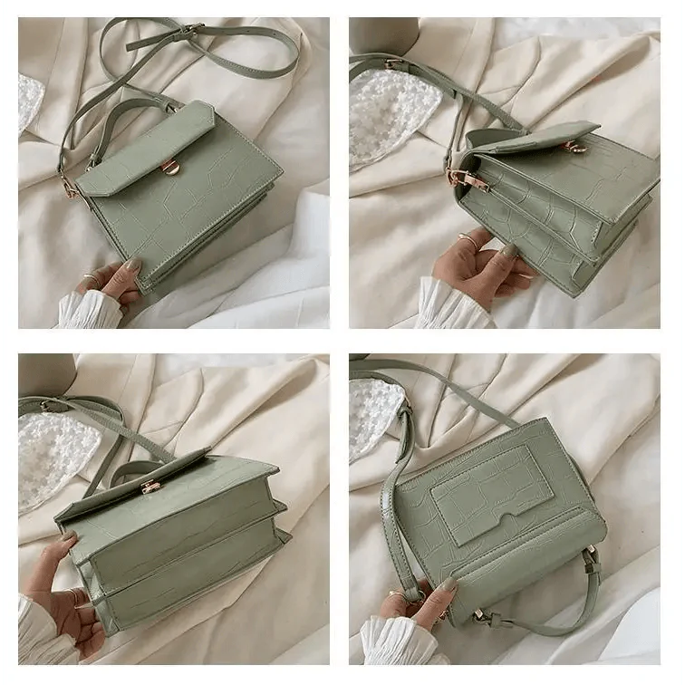 Sacs bandoulière de luxe Blanche-Neige pour femmes et filles Petit sac à main en cuir PU - Sacs de soirée de créateurs pour dames