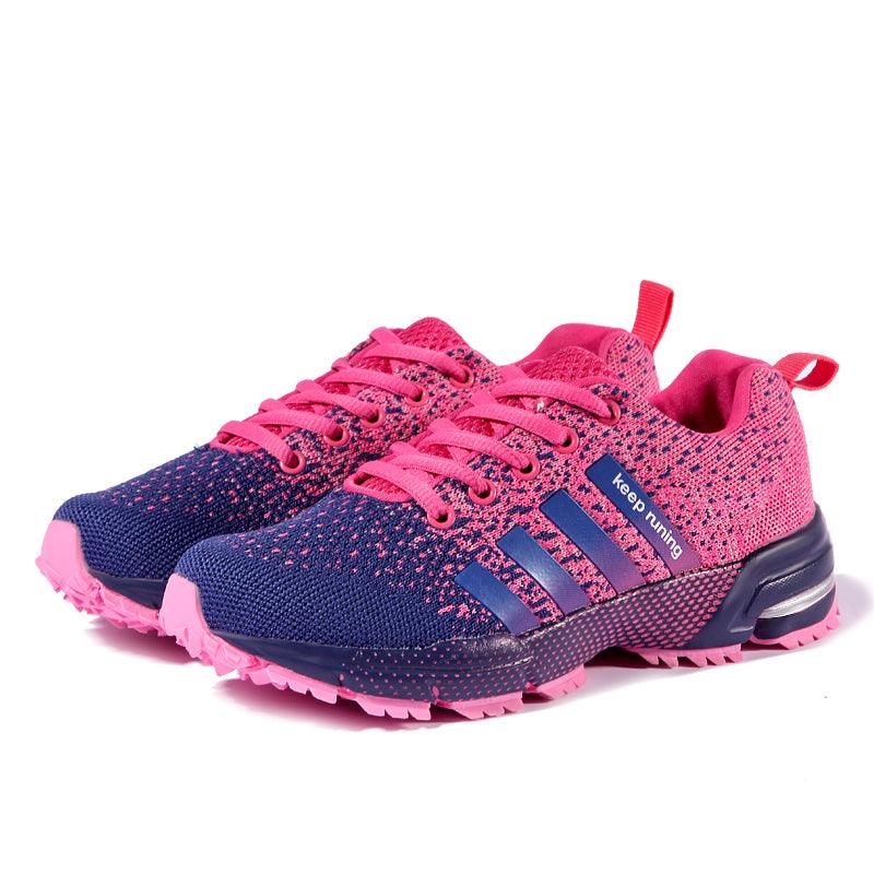 Baskets de sport de luxe pour hommes en maille respirante, chaussures décontractées pour hommes, confortables, antidérapantes, absorbant les chocs, légères, pour la marche en extérieur et la course à pied.