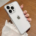 Coque de protection transparente rigide de luxe pour iPhone 14 13 12 11 Pro Max Mini X XR XS, antichoc avec pare-chocs souple