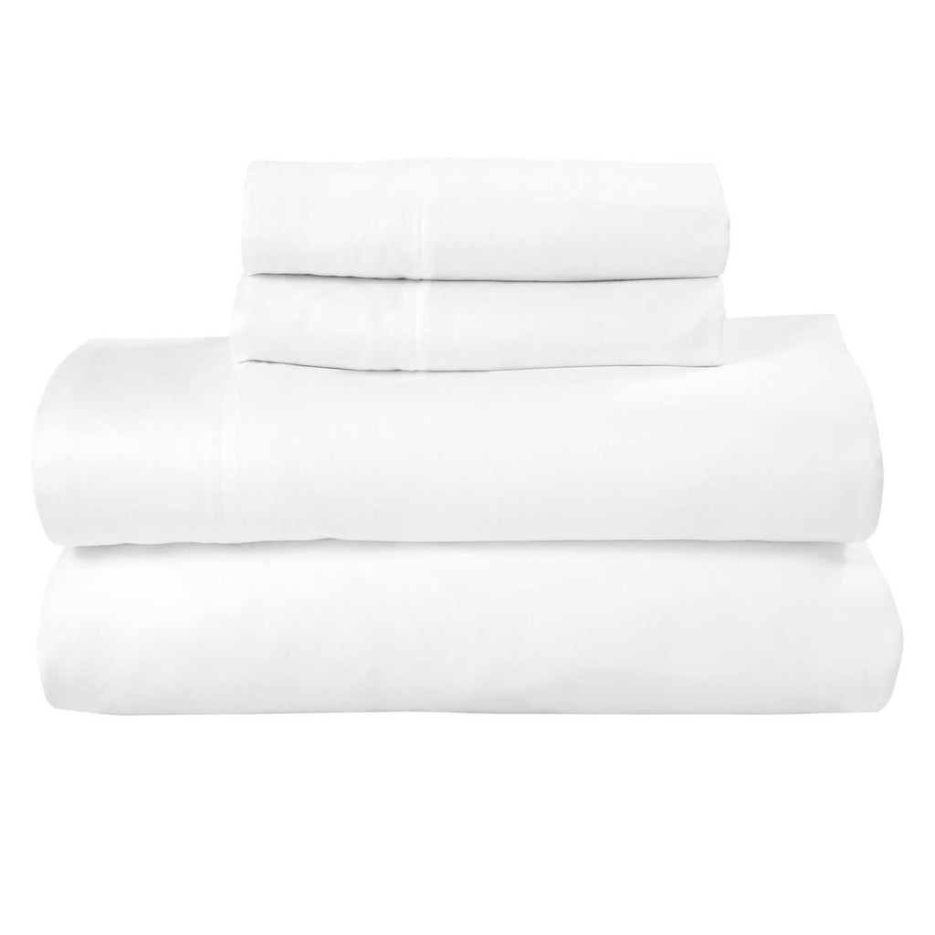 Drap en coton ultra-doux de luxe 300 fils/pouce