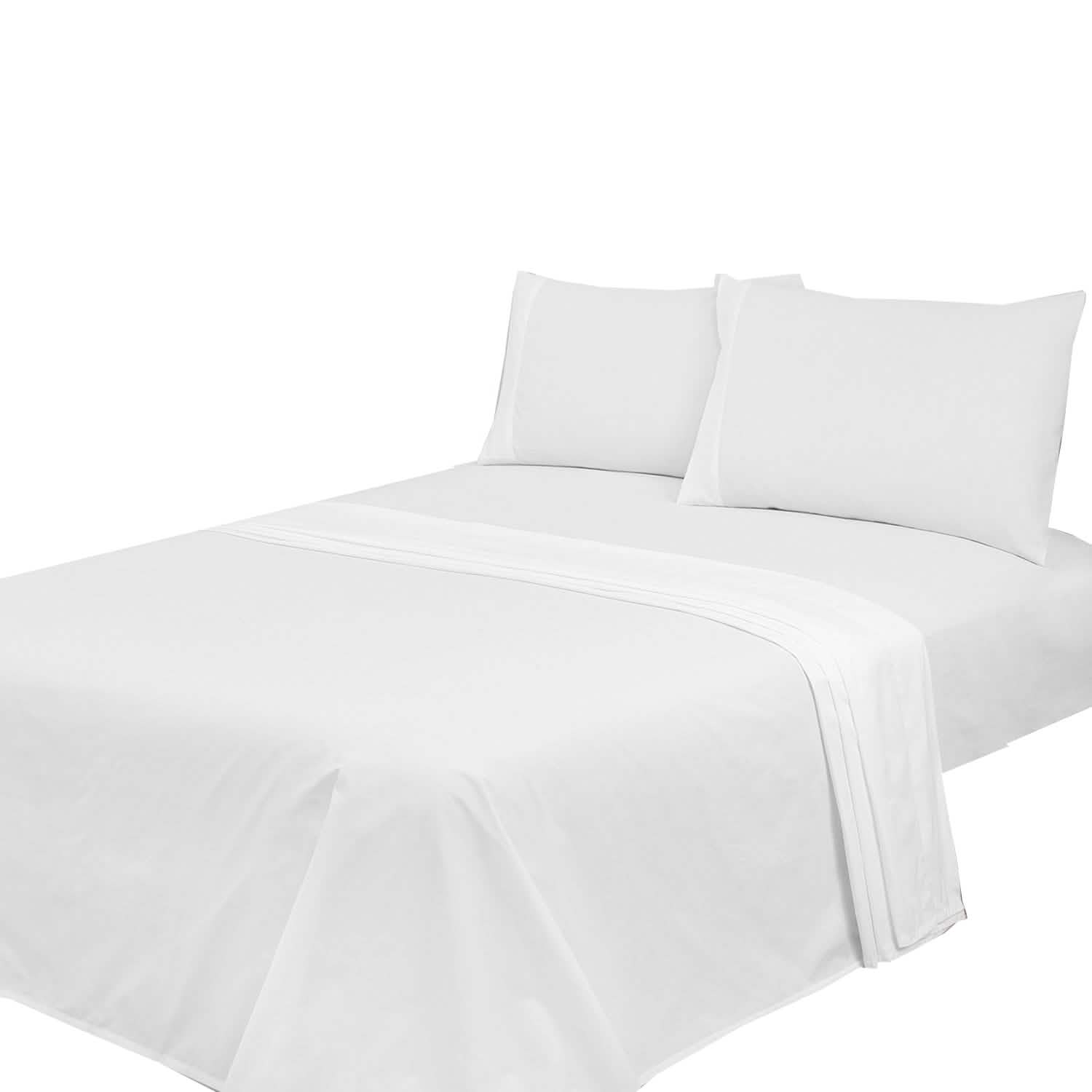 Drap en coton ultra-doux de luxe 300 fils/pouce