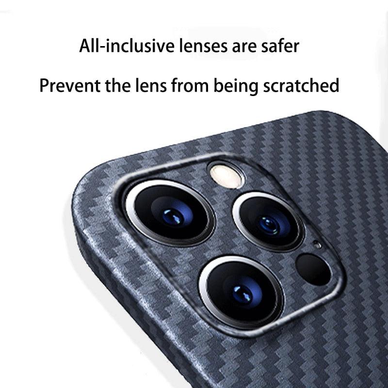 Coque de téléphone de luxe ultra fine à texture classique pour iPhone 14 13 12 Pro Max 14 Plus Coque arrière rigide antichoc Ultra-fine et légère pour iPhone 13 Pro Coque de protection pour téléphone