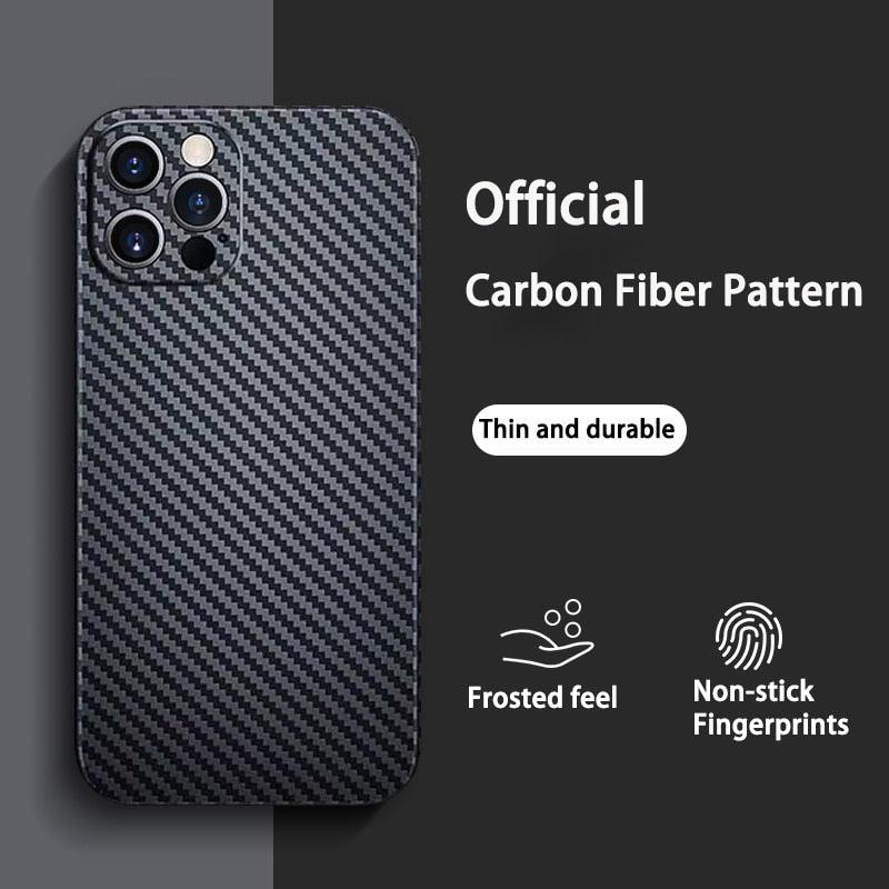 Coque de téléphone de luxe ultra fine à texture classique pour iPhone 14 13 12 Pro Max 14 Plus Coque arrière rigide antichoc Ultra-fine et légère pour iPhone 13 Pro Coque de protection pour téléphone