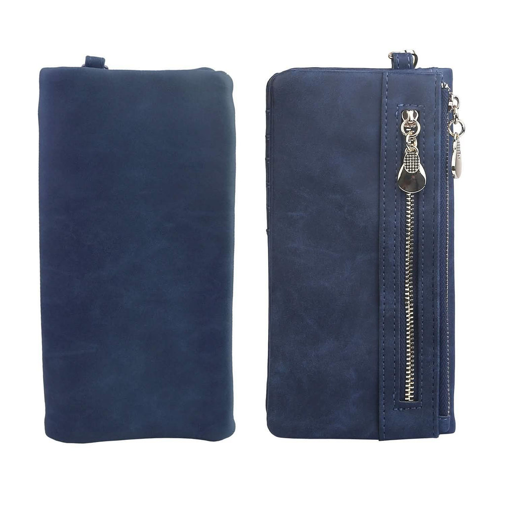 Portefeuille Pochette de Luxe en Cuir pour Femme