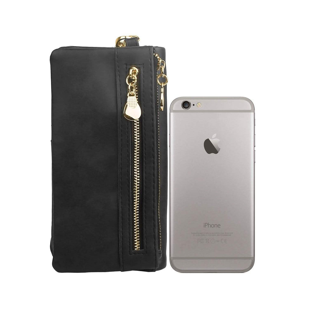 Portefeuille Pochette de Luxe en Cuir pour Femme