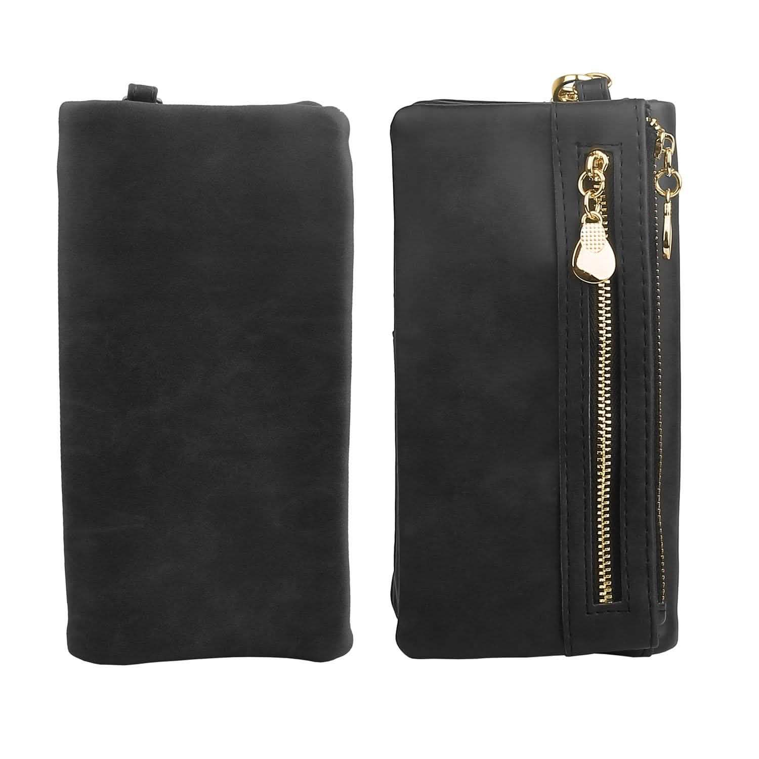 Portefeuille Pochette de Luxe en Cuir pour Femme