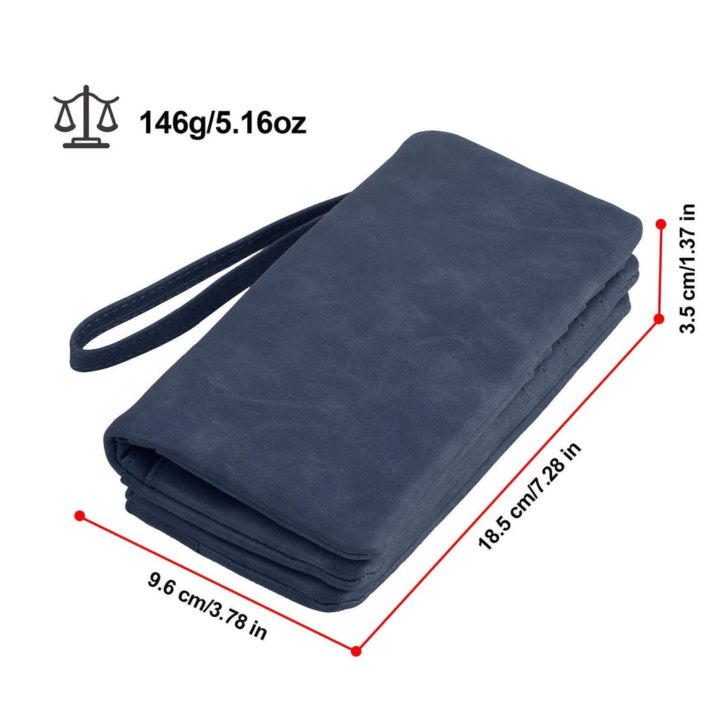 Portefeuille Pochette de Luxe en Cuir pour Femme