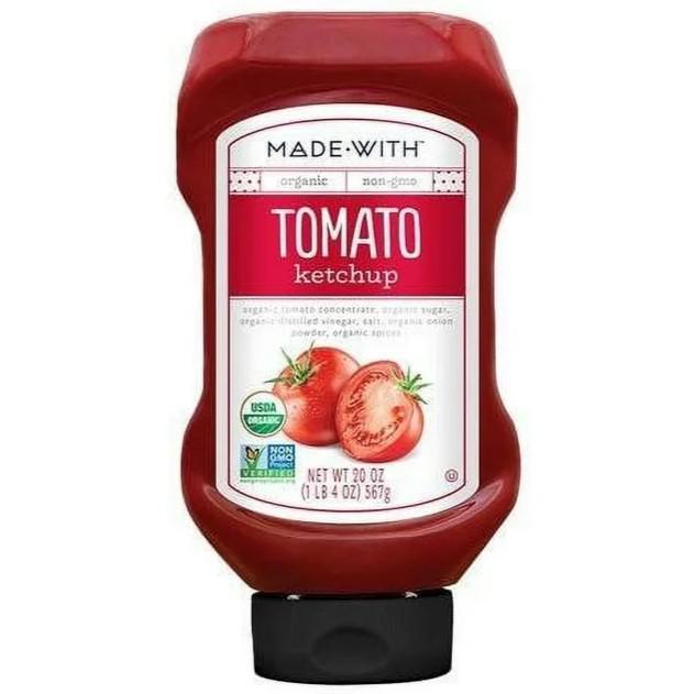 Fabriqué avec - Ketchup de Tomate Biologique (567 g)